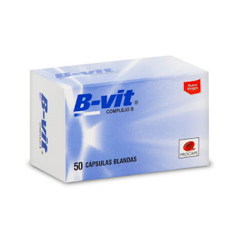 B-Vit Complejo B Procaps Caja x 50 Cápsulas  
