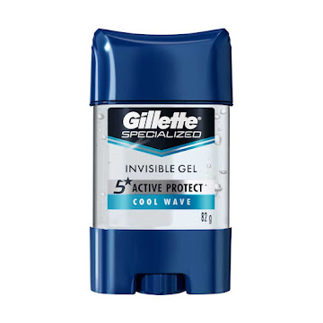 Desodorante Antitranspirante Gillette Hombre Cool Wave Gel Frasco x 82 gr  
