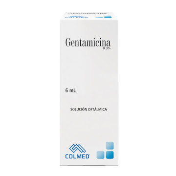 Gentamicina 0.3%  Colmed Solución Oftalmológica x 6 ml  