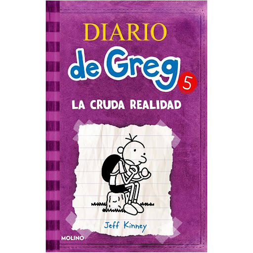 Diario De Greg 5. La Cruda Realidad. Jeff Kinney Molino Libro x 1.0 Diario De Greg 5. La Cruda Realidad / Jeff Kinney  Greg Heffley siempre ha tenido prisa por crecer. Pero, ahora que empieza a hacerse mayor, ¿de veras resulta todo tan divertido?  De pronto Greg se de