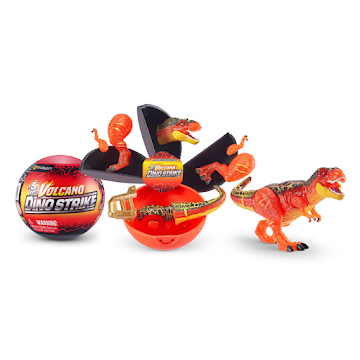 Juguete Dino Toy Cápsula Sorpresa Strike Volcano x 1 und  