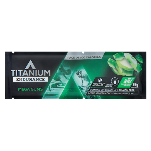 Gomas Titanium Megamus Manzana Verde x 35 gr