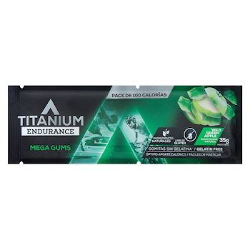 Gomas Titanium Megamus Manzana Verde x 35 gr  