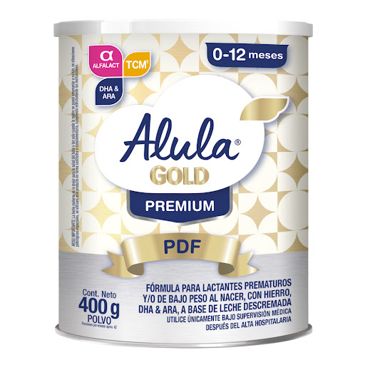Formula Infantil Alula Gold Premium Prematuros x 400 gr
