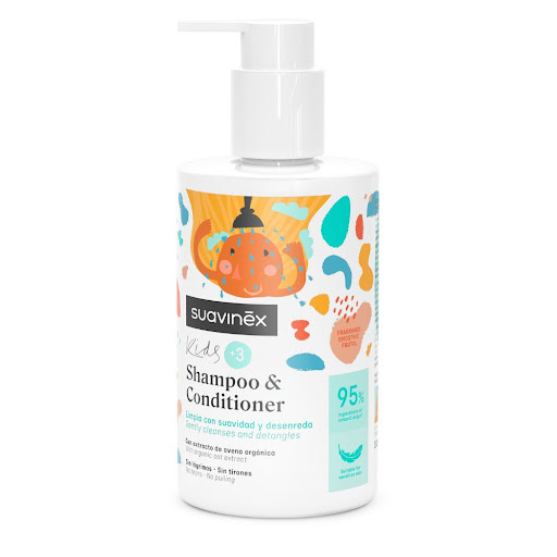 Shampoo Acondicionador Suavinex Kids Frasco x 300 ml
