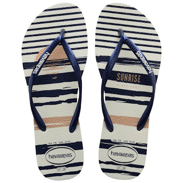 Sandalias Havaianas Slim   Nautical T37-38 X 1 Par 