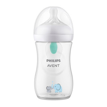 Tetero Philips Avent   Natural 3.0 Elefante 9oz x 1 und 