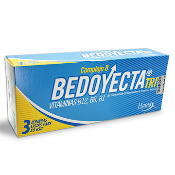 Bedoyecta Tri Complejo B Humax Caja x 3 Ampollas  