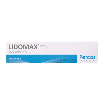 Lidomax Lidocaína 4% Percos Tubo x 15 gr  