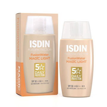 Fotoprotector Isdin Fusion Water Color Light SPF50 x 50 ml  
