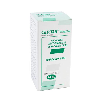 Celectan Nitazoxanida 100mg/5ml Farmacol Frasco x 60 ml  