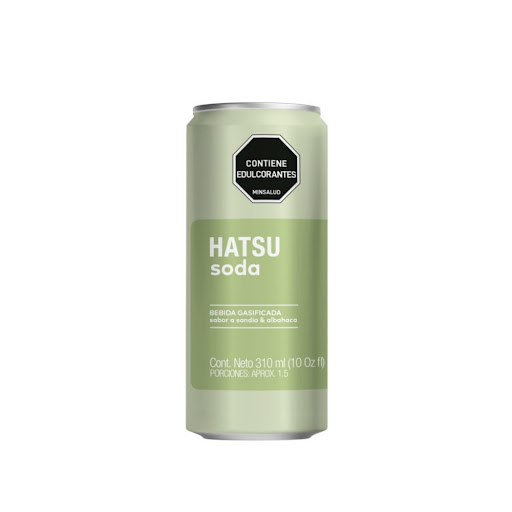 Soda Hatsu Sandia Albahaca Lata x 310 ml