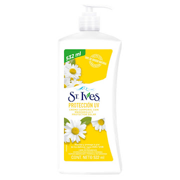 //Crema Corporal St Ives Protección Uv Manzanilla  Protector Solar x 532 ml  