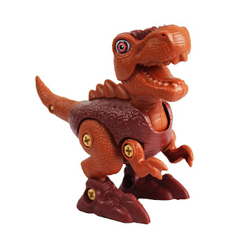 Dinosaurio Desarmable Raptor T-rex Reditoys Caja x 1 und  
