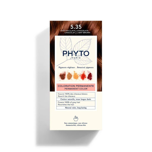 Tinte Phyto Color 5.35 Castaño Claro Dorado PHYTO caja x 1 undefined