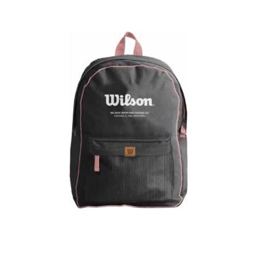 Morral Casual Wilson Libya (NEGRO) Wilson Papeleta x 1 Modelo: Morral Casual Wilson Libya: Lleva contigo todo lo que necesitas con el Morral Casual Wilson Libya. Diseñado para el ritmo de la vida moderna, este morral combina un estilo casual y urbano con 