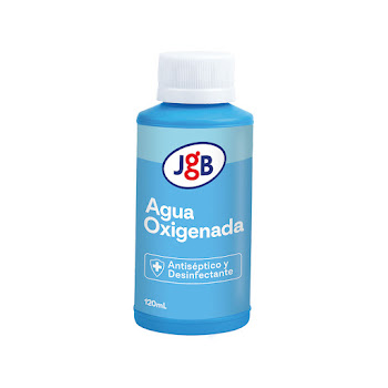 Agua Oxigenada JGB Frasco x 120 ml  