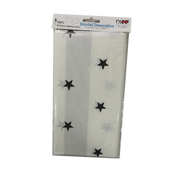 Mantel Nico Luxuri 100% Biodegradable 180 x 120 cm x 1 und  