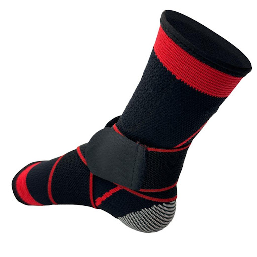 Tobillera Compresión Deportiva K6 Gym Fitness L-XL K6 CAJA x 1 