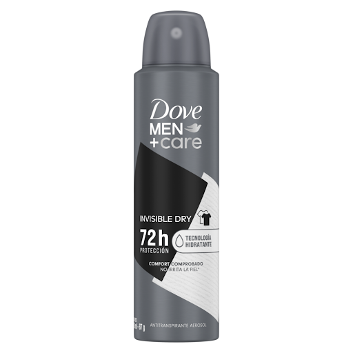 Desodorante Hombre Dove Aerosol Invisible Dry Frasco x 89 gr