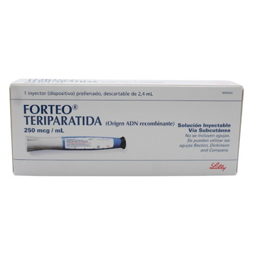 Forteo Teriparatida 250mcg/ml Cartucho Solución X 2.4 Ml Forteo Caja x 1 Este producto requiere fórmula médica para su compra