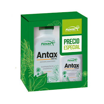 Antax Suspensión De Caléndula Frasco x 360 ml + Antax Frasco x 170 ml  