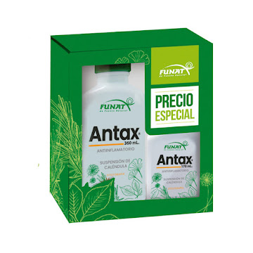Antax Suspensión De Caléndula Frasco x 360 ml + Antax Frasco x 170 ml  