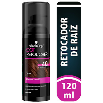 Spray Retoca Raíces Root Retoucher Caoba Spray x 120 ml  