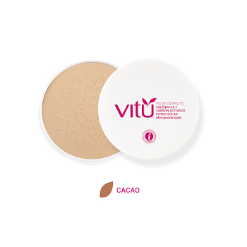 Polvo Vitú Caléndula Filtro Solar Cacao x 12 gr  