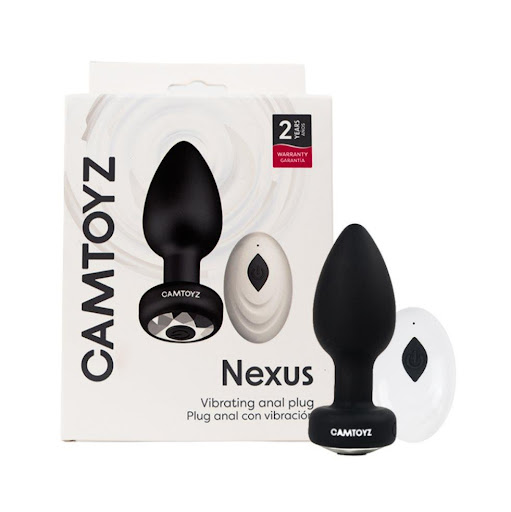 Nexus Plug anal con control Camtoyz CamToyz Caja x 1 unidad