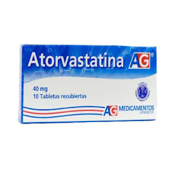 **Atorvastatina 40mg AG caja x 10 tabletas                                