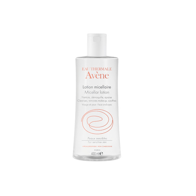 Loción Micelar Avene Desmaquillante. Cara y Ojos Pieles Sensibles x 400 ml  