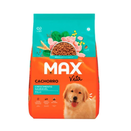 MAX C VITA PUPPY CRECIMIENTO SALUDABLE POLLO 20 KG MAX Bolsa x 1 Alimento para cachorros de todas las razas 100% balanceados y llenos de ingredientes con extractos naturales vegetales que hacen el día a día de su mascota completa y feliz.