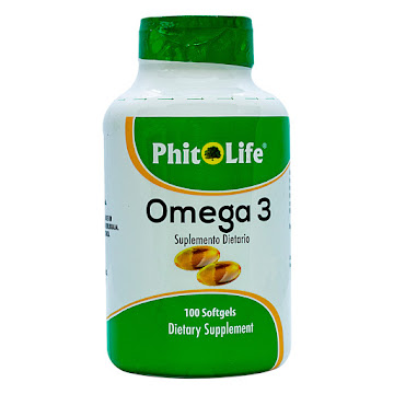 Omega 3 Softgel Frasco x 100 Cápsulas  