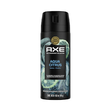 Desodorante Axe Aqua Citrus Aerosol x 150 ml  