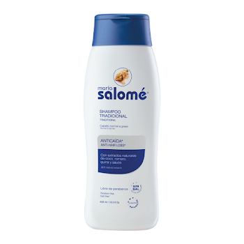 Shampoo María Salomé Anticaída Sin Sal x 400 ml  