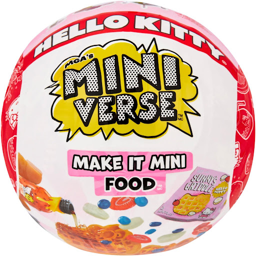Set Sorpresa Miniverse Colección Sanrio Miniverse Caja x 1 ĦDescubre la magia de Sanrio en miniatura con el Set Sorpresa de Miniverse! Este set incluye un mini electrodoméstico que realmente funciona, junto con accesorios e ingredientes para crear tus propias