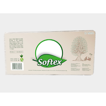 Toalla De Manos Softex Natural x 150 und  