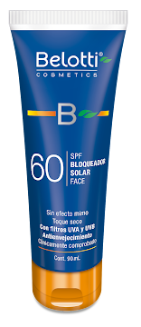 Bloqueador Solar   Belotti Facial SPF 60 x 90Ml 