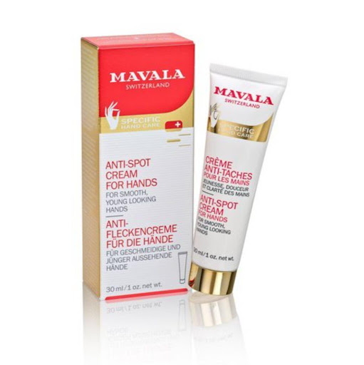 MAVALA CREMA ANTIMANCHAS PARA LAS MANOS 30 ML MAVALA ANTI-SPOT CREAM FOR HANDS x 30 ML Descripción
Mavala Crema Antimanchas para las Manos 30 ml tiene una textura no grasa, delicadamente perfumada, atenúa y previene las manchas pigmentarias que pueden aparecer en la piel con el tiempo.
