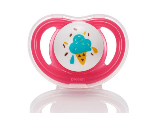 Chupo de Entretención Mini Light Talla L Helado Niña Pigeon Blíster  x 1 Los bebés tienen una necesidad natural de succionar. Los chupos satisfacen sus necesidades y calman sus emociones, ayudan a los bebés a aprender la respiración nasal. 
Los chupos PIGEON están hechos d
