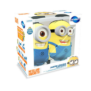 Jabon De Manos Minions   3d 2 En 1 X 1 Unidad 