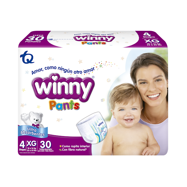 Pañales Winny Pants XG Etapa 4 x 30 und  