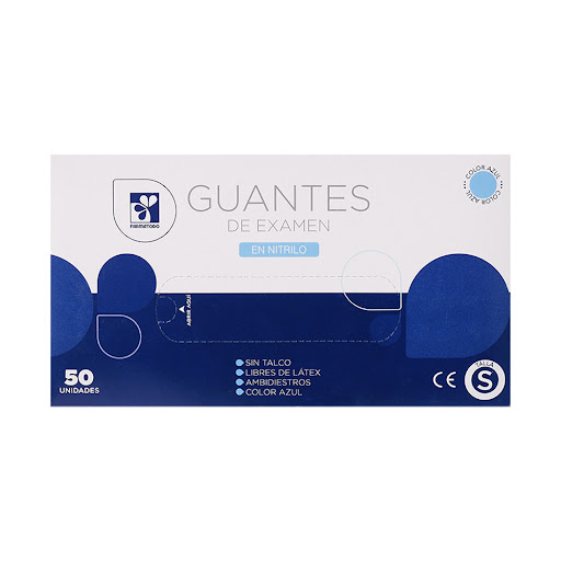 Guante Nitrilo Farmatodo   S Caja x 50 und