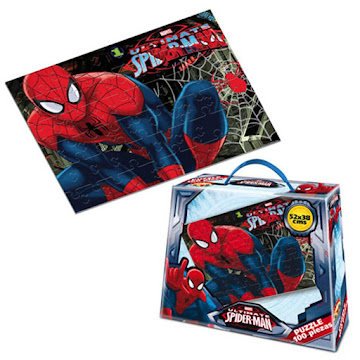Solo Online Rompecabezas Avengers    100 Pcs Maleta 1 Modelo Spiderman X 1 Unidad 