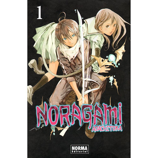 Noragami No. 1 Editorial Norma Libro x 1.0 NORAGAMI 1   Autores:Adachitoka  Colecciones:CÓMIC MANGA  Editoriales:NORMA Editorial  Series:NORAGAMI   ¡ACCIÓN, ELEMENTOS SOBRENATURALES, HUMOR Y UNA PIZCA DE ROMANCE EN EL MANGA MÁS ESPERADO!  Hiyo