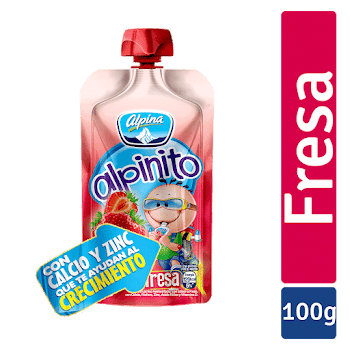 Alpinito Alpina Fresa Pouch x 100 gr  