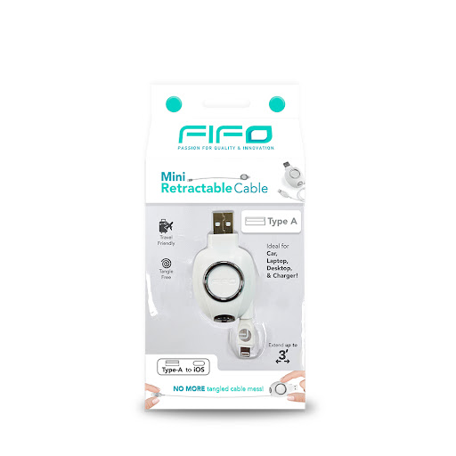 Minicargador Para Carro Fifo Cable Usb Para Iphone x 1 und