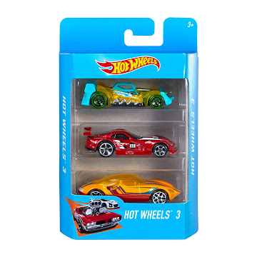 Juguete Hot Wheels Basic Caja x 3 und undefined