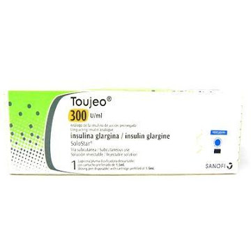 Toujeo Insulina Glargina 300u/ml Sanofi x 1.5 ml  